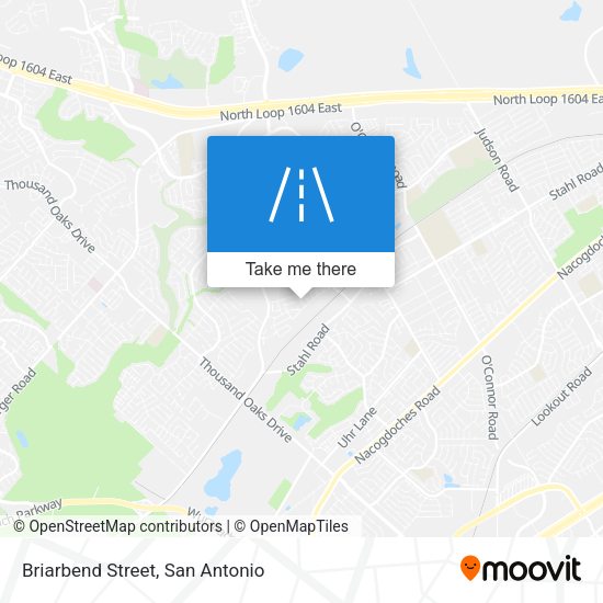 Mapa de Briarbend Street
