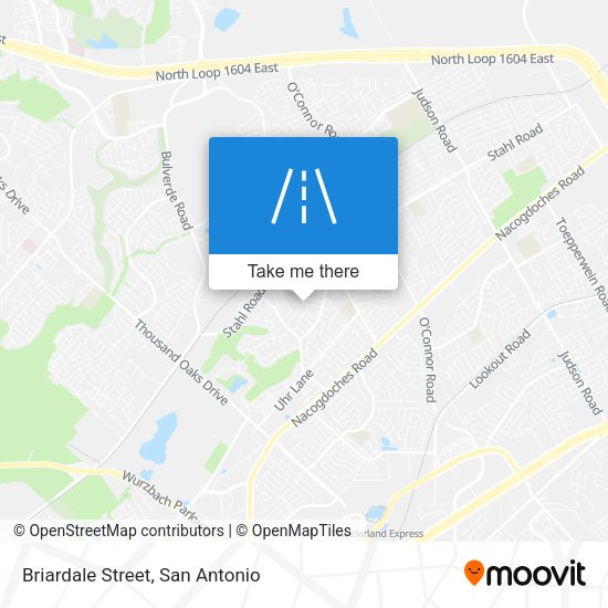 Mapa de Briardale Street