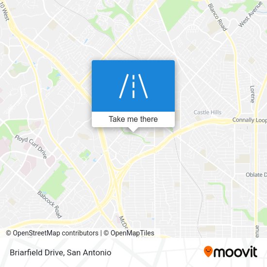 Briarfield Drive map