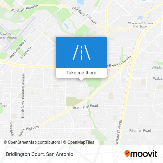 Mapa de Bridlington Court
