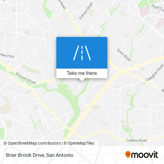 Brier Brook Drive map