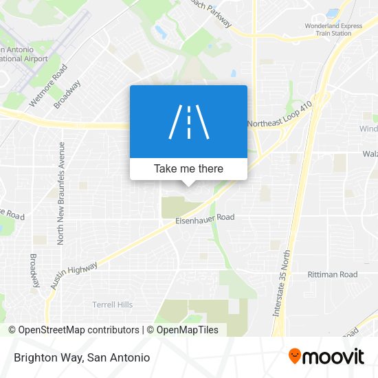 Mapa de Brighton Way