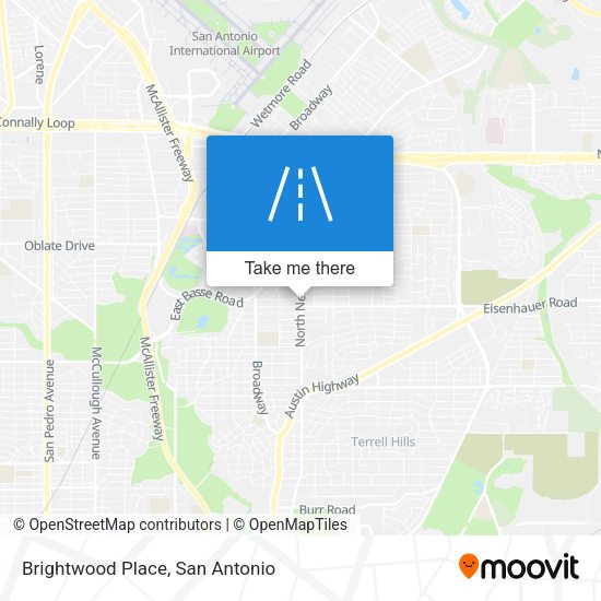 Mapa de Brightwood Place