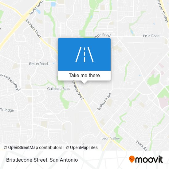 Mapa de Bristlecone Street