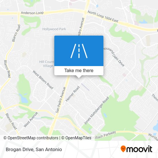 Mapa de Brogan Drive