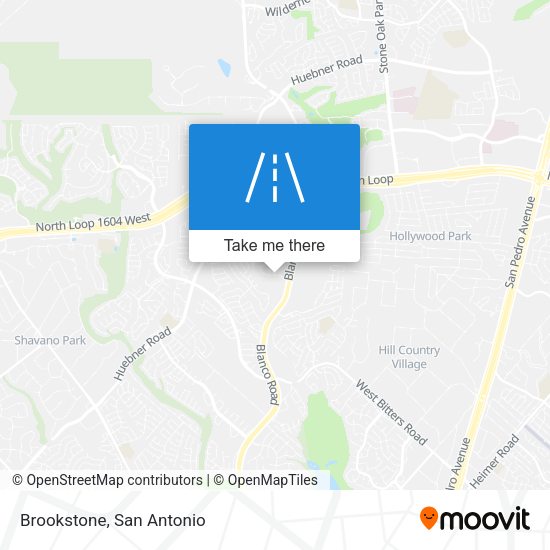 Mapa de Brookstone