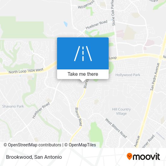 Mapa de Brookwood