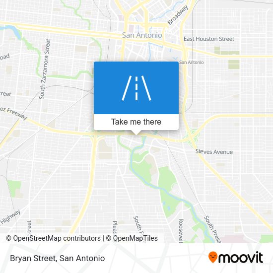 Mapa de Bryan Street