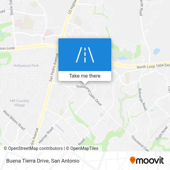 Mapa de Buena Tierra Drive