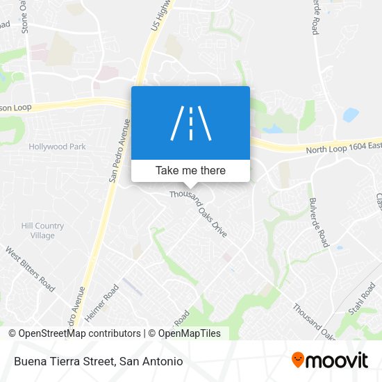 Mapa de Buena Tierra Street