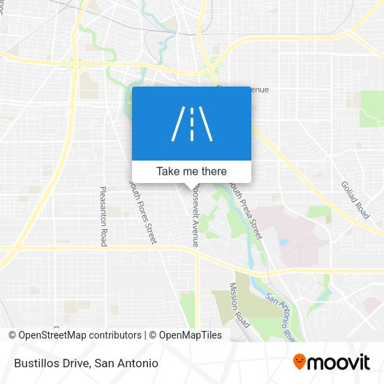 Mapa de Bustillos Drive