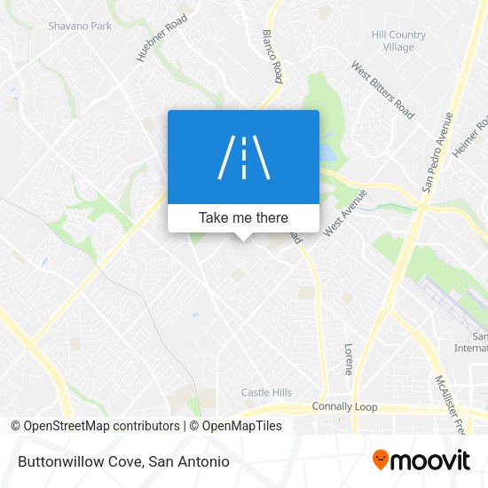 Buttonwillow Cove map