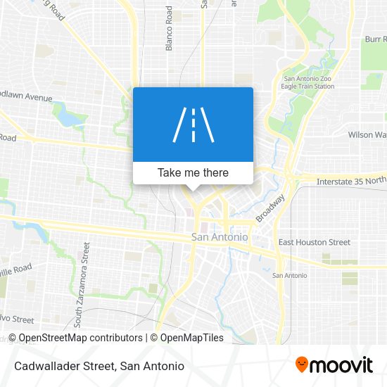 Mapa de Cadwallader Street