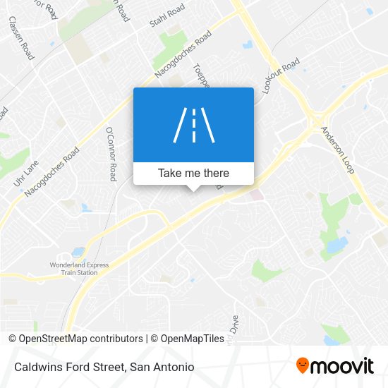 Caldwins Ford Street map