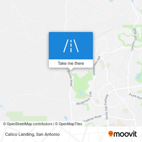 Mapa de Calico Landing
