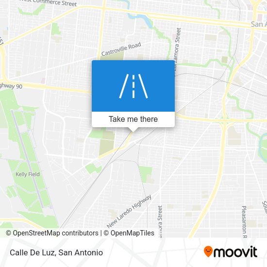 Mapa de Calle De Luz
