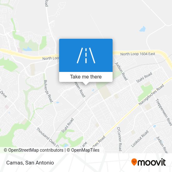 Mapa de Camas