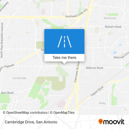 Cambridge Drive map