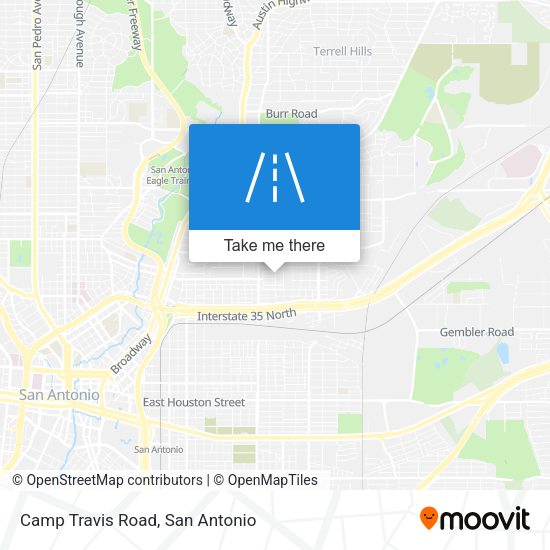 Mapa de Camp Travis Road
