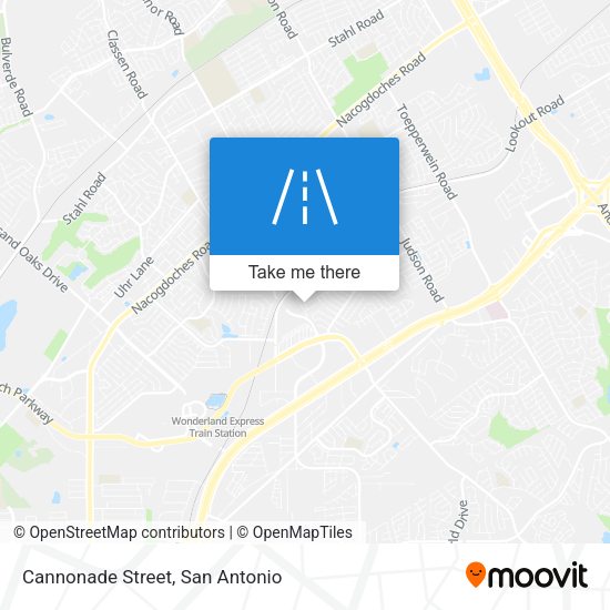 Mapa de Cannonade Street