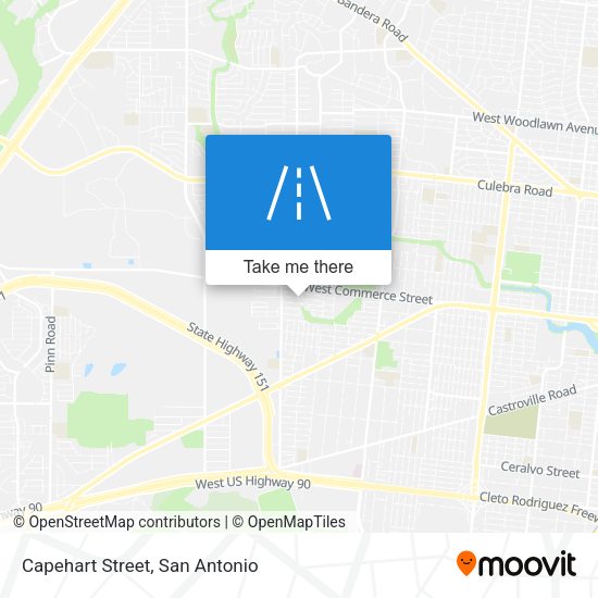 Capehart Street map