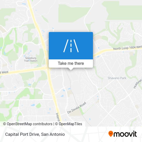 Mapa de Capital Port Drive