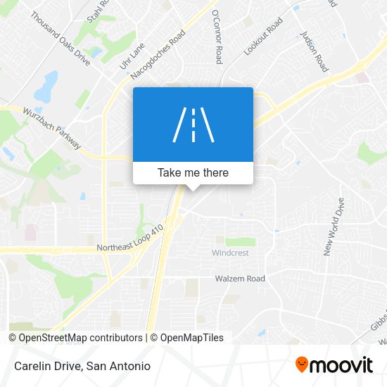 Mapa de Carelin Drive