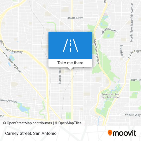 Mapa de Carney Street