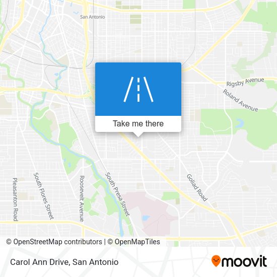 Carol Ann Drive map