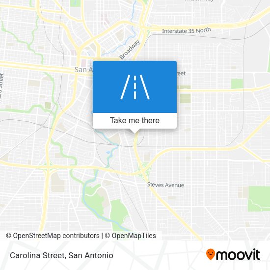 Mapa de Carolina Street