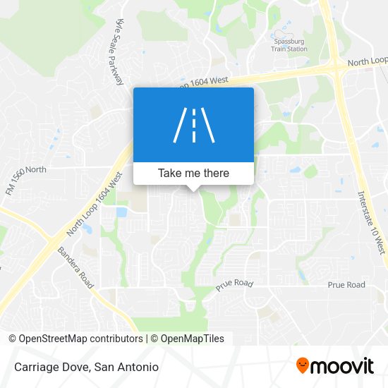 Mapa de Carriage Dove