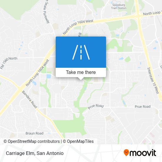 Mapa de Carriage Elm