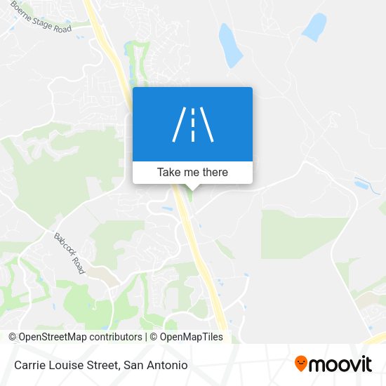 Mapa de Carrie Louise Street