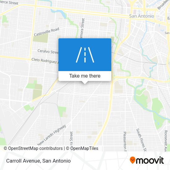 Mapa de Carroll Avenue