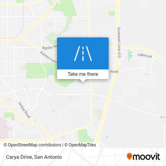 Mapa de Carya Drive