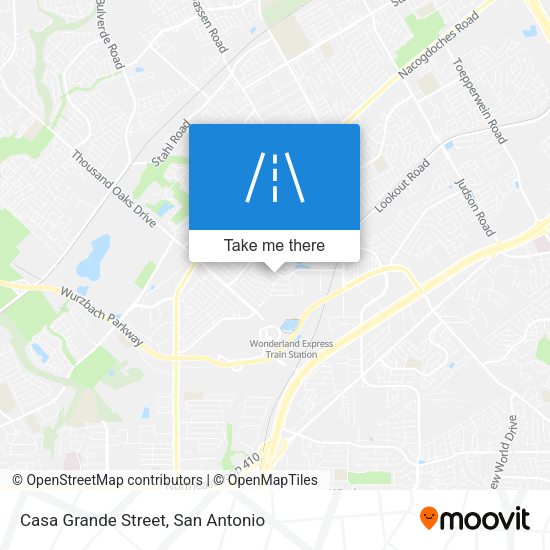 Casa Grande Street map