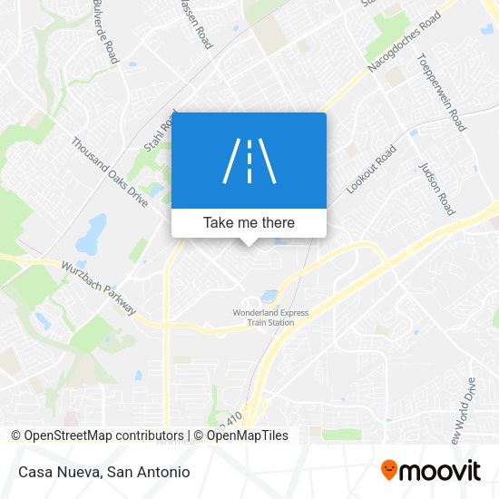 Mapa de Casa Nueva