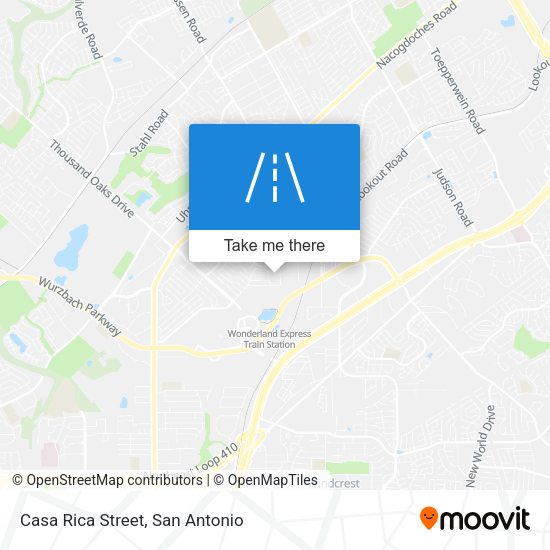 Mapa de Casa Rica Street
