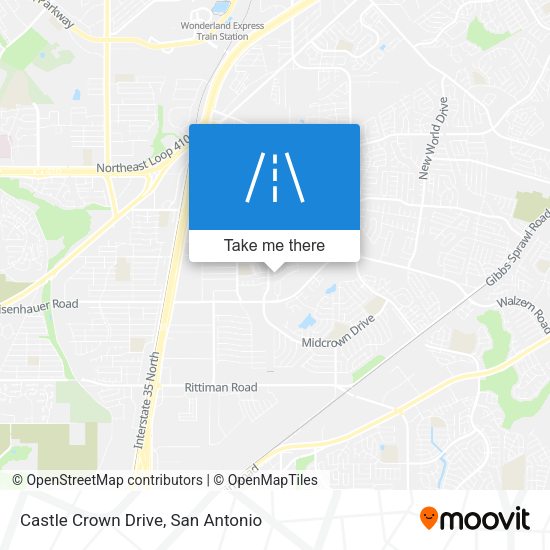 Mapa de Castle Crown Drive