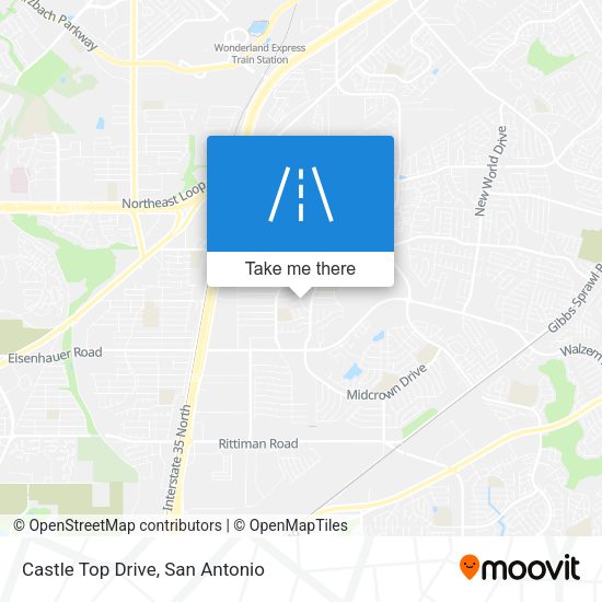 Mapa de Castle Top Drive