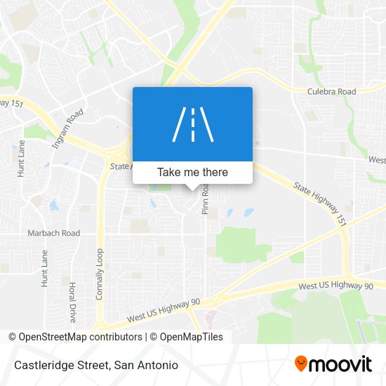 Mapa de Castleridge Street