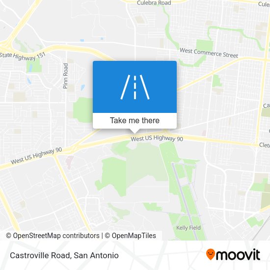 Castroville Road map