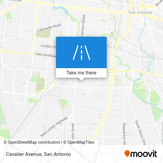 Cavalier Avenue map