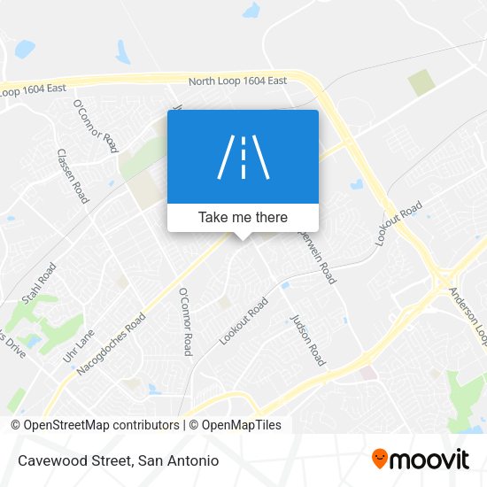 Mapa de Cavewood Street