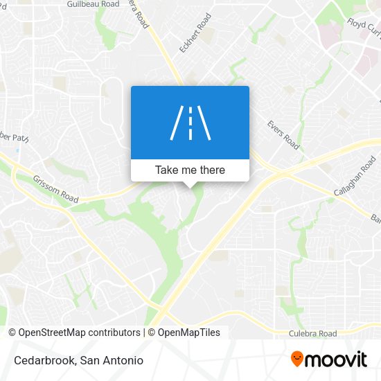 Mapa de Cedarbrook