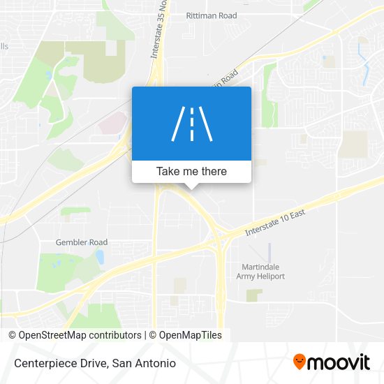 Centerpiece Drive map