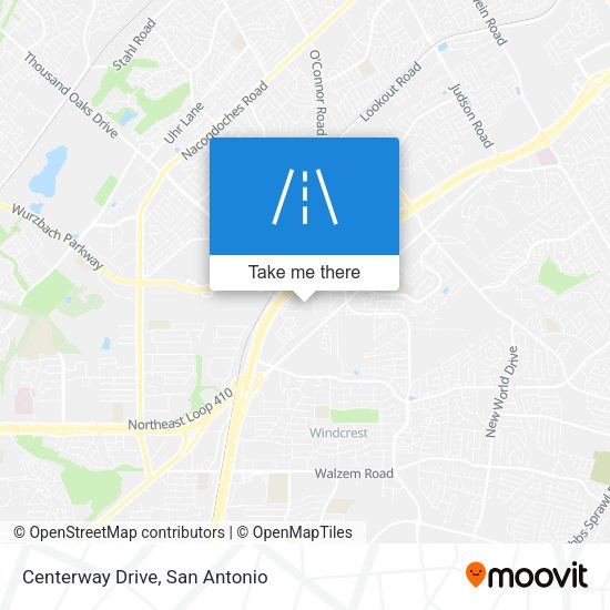 Centerway Drive map