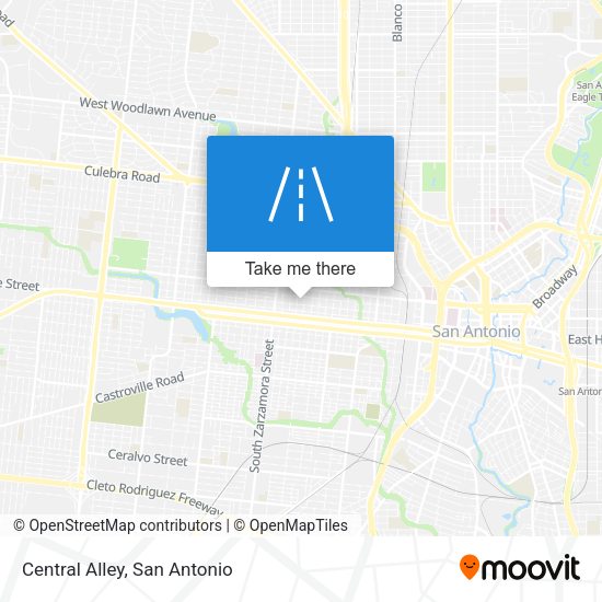 Mapa de Central Alley