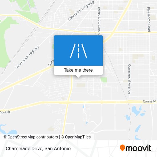 Chaminade Drive map