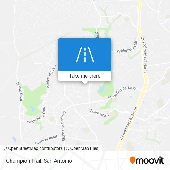 Mapa de Champion Trail